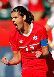 Christine margaret sinclair oc is a canadian professional soccer player and captain of both the portland thorns fc in the national women's s. Team Canada S Christine Sinclair Talks Soccer Squats And Michael Jackson Elle Canada