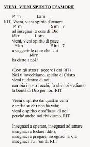 Download and print in pdf or midi free sheet music for amore che vieni amore che vai by diodato arranged by marcello ciarrocca for flute, drum group, guitar, vibraphone (mixed quartet). Essere Cristiani Vieni Vieni Spirito D Amore Testo Accordi E File Musicale