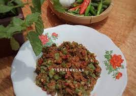 Resep Sambel Mentah Kacang Panjang Oleh Virazsiregar Recipe Kacang Resep Nasi