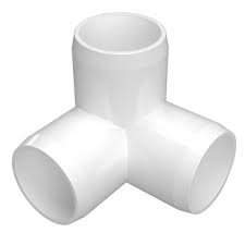 Formufit 2 In Furniture Grade Pvc 3 Way Elbow In White 4 Pack F0023we Wh 4 The Home Depot In 2020 Pvc Fittings Pvc Elbow Furniture Grade Pvc