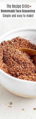 The Perfect Amount Of Spices Come Together In The Homemade Taco Seasoning You Will Never Buy Taco Seaso Homemade Taco Seasoning Homemade Tacos Taco Seasoning