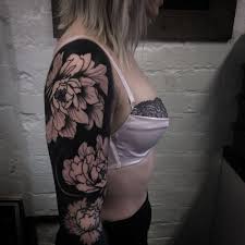 Thisisthemaxwellmurder Really Enjoyed Doing These Negative Tattoos Black Tattoos Blackout Tattoo