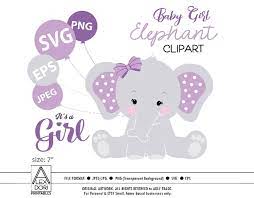Download Purple Elephant Svg Clip Art Girl Peanut Purple Baby Shower Cute Little Baby Elephant Baby Balloons Nursery Art Commercial Use Adly Invitations And Digital Party Designs