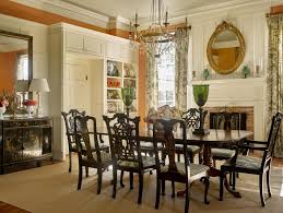 In setting a dining table, you need a place setting (a spot where each item. Traditional Southern Dining Room With Fireplace Hgtv
