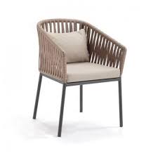 Bitta Braided Modern Outdoor Dining Chair Gk 70100 726 Outdoor Dining Chairs Modern Patio Furniture Modern Outdoor Dining Chairs