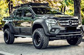 Pure Beast Mode Mercedes X Class Equiped Wit Fender Flares Scoop Bonnets And Body Cladding By In 2020 Mercedes Truck Mercedes Benz Trucks Mercedes Benz Classes