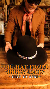 Billy Jack hat made step by step! , We always read the comments and y’all  been asking for a Billy jack! We had to watch it on VHS to make sure we got  it accurate! I think we killed it, hope y’all ...