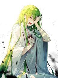 ghim của ʟᴇᴍᴏɴツ tren fate エルキドゥ toc xanh la dễ thương toc