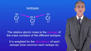 Gcse Science Revision Chemistry Relative Atomic Mass Youtube