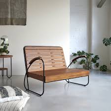 Découvrez notre gamme de banquettes pour bar lounge, salon, restaurant, hôtel, chr. Banc En Bois De Teck 115 Cm Assises 2 Places De Salon Tikamoon