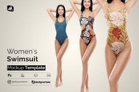 Download Women S Swimsuit Mockup Designertale
