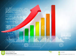 Financial Charts And Graphs Stock Illustration
