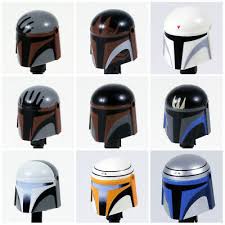 It is one of the signatures of mandos. Custom Mandalorian Helmet For Lego Minifigures Pick Color Star Wars Clones Ebay