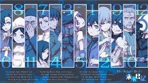 Mirai nikki (future diary) by sakae esuno. The Future Daily Poster Mirai Nikki Gasai Yuno Amano Yukiteru Uryuu Minene Hd Wallpaper Wallpaper Flare