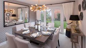 In modern times it is usually adjacent to the kitchen for convenience in serving, although in medieval times it was often on an entirely different floor level. Show Home Dining Room 50 More Than Ideas Shdr Hausratversicherungkosten Info