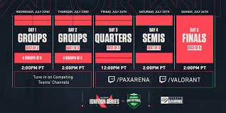 Pax Arena Valorant Invitational Schedule Format Prize Pool Teams And How To Watch
