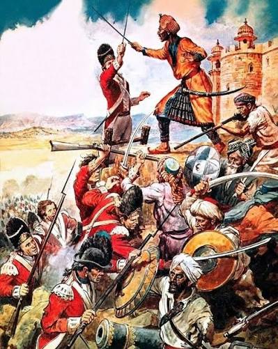 Siege of Delhi during the Sepoy Mutiny (1857) . Tags📌 #british #britain # sepoy #greatbritain #uniform #england #london #uk #unitedkingdom #london #france #paris #netherlands #dutch #asia #amsterdam #spain #portugal #indian #india #delhi #newdelhi #