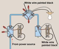 For more than two switches, one or. Three Way Switch Wiring How To Wire 3 Way Switches Hometips Home Electrical Wiring Electrical Wiring Basic Electrical Wiring