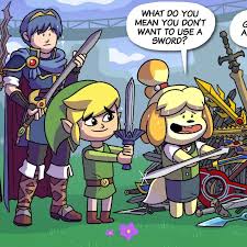 Rare Weapon Choice Everyone Is Home Wooden Plank Studios Super Smash Bros Memes Super Smash Bros Comic Games