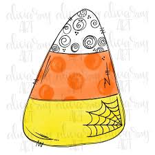 Candy Corn Sublimation Png Design Hand Drawn Fall Digital Etsy Halloween Candy Art Whimsical Halloween Halloween Canvas Paintings
