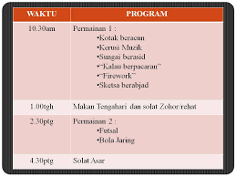 Hari keluarga yang akan datang adalah salah satu aktiviti untuk mengeratkan hubungan silaturahim antara ahli syarikat. Andai Itu Aku Tentatif Program Hari Keluarga Jabatan Sosio Budaya Melayu Apm Latest