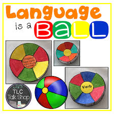 Language Is A Ball Beach Ball Craft For Language Beach Ball Crafts Phonology Crafts