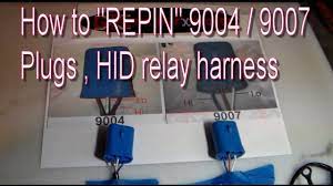 Normally when you receive this type of hid kit in the mail the 9004/9007 style blue plug on the relay harness will be configured for the more popular 9007 wiring. How To Repin 9004 9007 A Closer Look Youtube