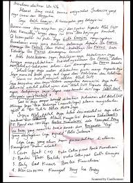 Aku berjanji tidak akan mengulangi kesalahan yang sama. Surat Permohonan Maaf Galih Terkait Kasus Ikan Asin Dari Balik Rutan