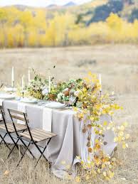 Fall Wedding Table Park City Wedding Destination Wedding Planner Rachael Ellen Wedding Floral Centerpieces Wedding Table Cheap Wedding Table Centerpieces