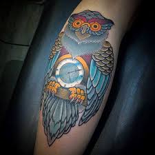 The popularity of the owl is easy to explain. 70 Traditional Owl Tattoo Designs For Men Wise Ink Ideas