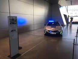Bmw I8 Vehicle Used By The Czech Police Displayed At Bmw Welt Exhibition In Munich Ramet