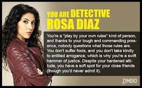 Buzzfeed staff get all the best moments in pop culture & entertainment delivered t. Which Brooklyn Nine Nine Character Are You Rosa Diaz Brooklyn Nine Nine Brooklyn 99 Characters