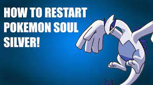 How to start a new game in pokemon soul silver. How To Restart Pokemon Soul Silver Youtube