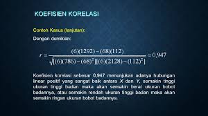 Jika koefisien korelasi bertanda positif (+) maka dapat disimpulkan hubungan kedua variabel positif danbegitu juga halnya koefisien korelasi spearman antara x dan y atau y dan x Koefisien Korelasi Regresi Linear Dan Koefisien Determinasi Ppt Download