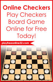 Checkers Play Checkers Game Online For Free Play Checkers Checkers Game Online Games