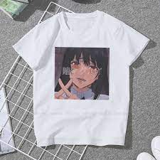 Kakegurui Yumeko Jabami Female Shirts Kakegurui Hentai Manga Big Size  Vintage Women Clothes Harajuku Casual Feminine Blusas - T-shirts -  AliExpress