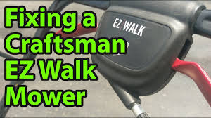 Use our interactive diagrams, accessories, and expert repair help to fix your craftsman lawn mower. Fixing A Craftsman Ez Walk Lawn Mower Youtube