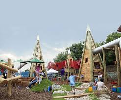 Natural Adventure Playground Little Wormwood Scrubs Cool Playgrounds Playground Design Backyard Playground