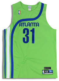 Retro edition atlanta hawks red #11 nba jersey. Atlanta Hawks Vintage Reebok Jersey Nba Game7