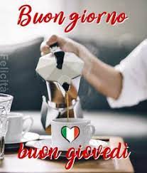 #perlabianca buongiorno e buon giovedi' video del buongiorno e della buonanotte da condividere con chiunque! 33 Buongiorno Buon Giovedi Ideen In 2021 Italienische Grusse Weihnachts Kaffee Snacks Fur Party