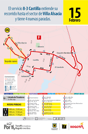 Movilizate en bogotá en transmilenio, consulta las rutas disponibles y planea tu viaje. Ruta Alimetadora 8 3 Castilla Tiene 4 Nuevas Paradas Bogota Gov Co