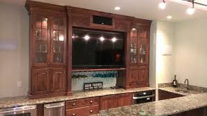 Conestoga Wood Speciality Basement Bar Area Justincabinets Www Justincabinets Com Home Basement Bar Area Home Decor