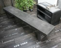 Banc Beton Acier Banc Design Leger Banc Beton Banc Design Vie En Plein Air