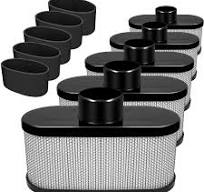 5 Pack 11013-0752 Air Filter Compatible with Kawasaki FR691V FR651V FR730V  with 11013-7046 Pre Filter, Fit for FS481V FS541V FS600V FS651V FS691V ...