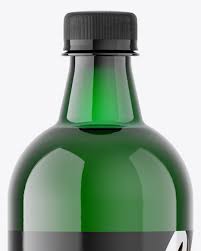 Jim beam® liquor bottle table lamp w/ black shade this is a quality handmade liquor bottle table lamp this liquor bottle lamp is a unique way to light your home, whether on a table, bar or buffet, it's sure to make an impression! Green Plastic Beer Bottle Mockup In Bottle Mockups On Yellow Images Object Mockups