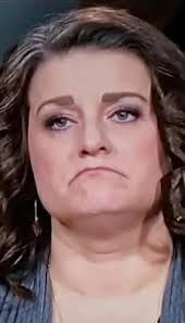 Robyn's behavior at Garrison's funeral