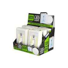 Led Light Switches 6 Pack 6 Per Display Led Light Switch Led Lights Led Bulb Packaging