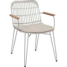 Stapelstuhl Robertville Aus Polyrattan Fsc Weiss Grau Kaufen Bei Obi Stapelstuhle Gartenstuhle Stuhle