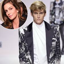 Cindy Crawford Supports Son Presley Gerber at Paris Fashion Week