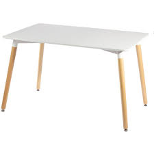 Table danoise en teck avec une rallonge escamotable de 50 cm soit 220 au plus long. Table A Manger Scandinave A Prix Mini